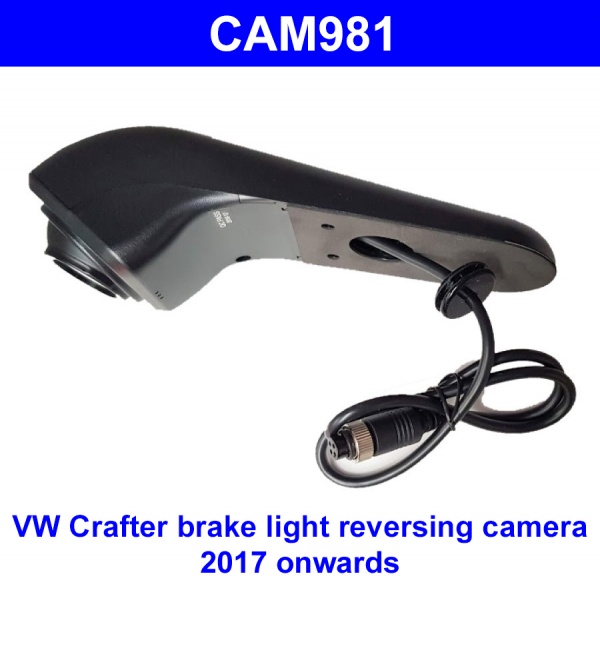 VW Crafter brake light reverse camera